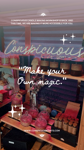 Conspicuous Candle Workshop