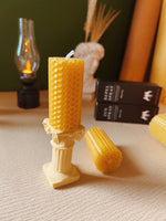 Load image into Gallery viewer, 100% Beeswax Rolled Candle [6cm]

